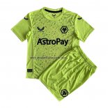 Maglia Wolves Portiere Away Bambino 2023-2024