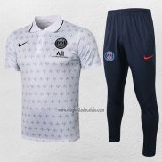 Conjunto Polo del Paris Saint-Germain 2021-2022 Blanco
