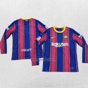 Maglia FC Barcellona Home Manica Lunga 2020-2021