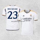 Maglia Real Madrid Giocatore Beckham Home 2023-2024