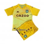 Maglia Aston Villa Portiere Bambino 2021-2022 Amarillo