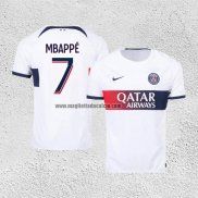 Maglia Paris Saint-Germain Giocatore Mbappe Away 2023-2024