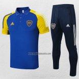Conjunto Polo del Boca Juniors 2021-2022 Azul