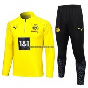 Tuta da Track de Felpa del Borussia Dortmund 2023-2024 Giallo