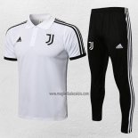 Conjunto Polo del Juventus 2021-2022 Blanco