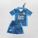 Maglia Feyenoord Portiere Bambino 2021-2022 Azul
