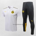 Conjunto Polo del Borussia Dortmund 2021-2022 Blanco