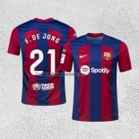 Maglia FC Barcellona Giocatore F.De Jong Home 2023-2024