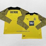 Maglia Borussia Dortmund Home Manica Lunga 2021-2022
