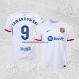Maglia FC Barcellona Giocatore Lewandowski Away 2023-2024
